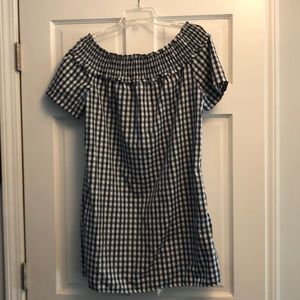 Off the shoulder dress